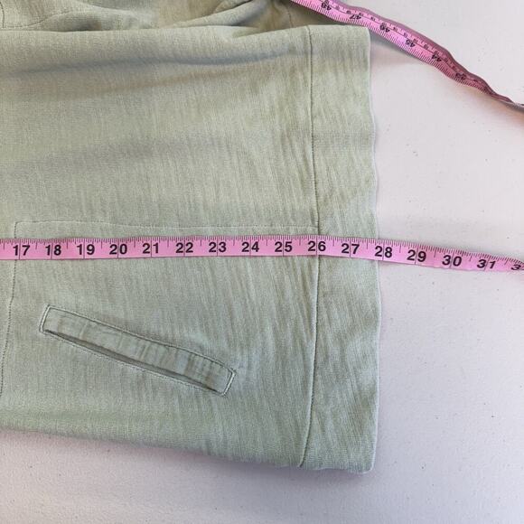 J. Jill Purejill Tunic Top Womens Size L Green Knit 100% Org Cotton Lagenlook - Picture 7 of 8